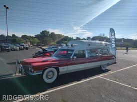 The Caddy at the "Cars & Coffee" car show (Hobby Lobby parking lot).